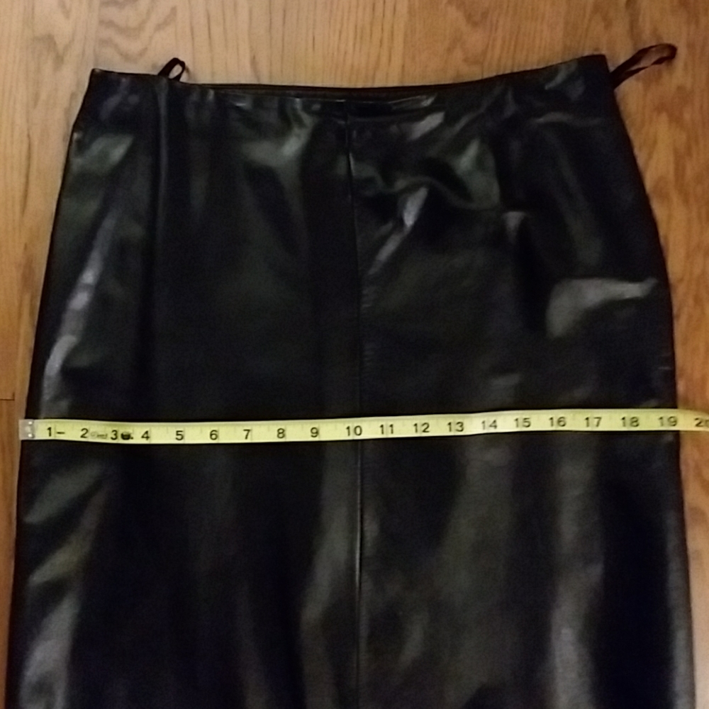 Ann Taylor leather skirt